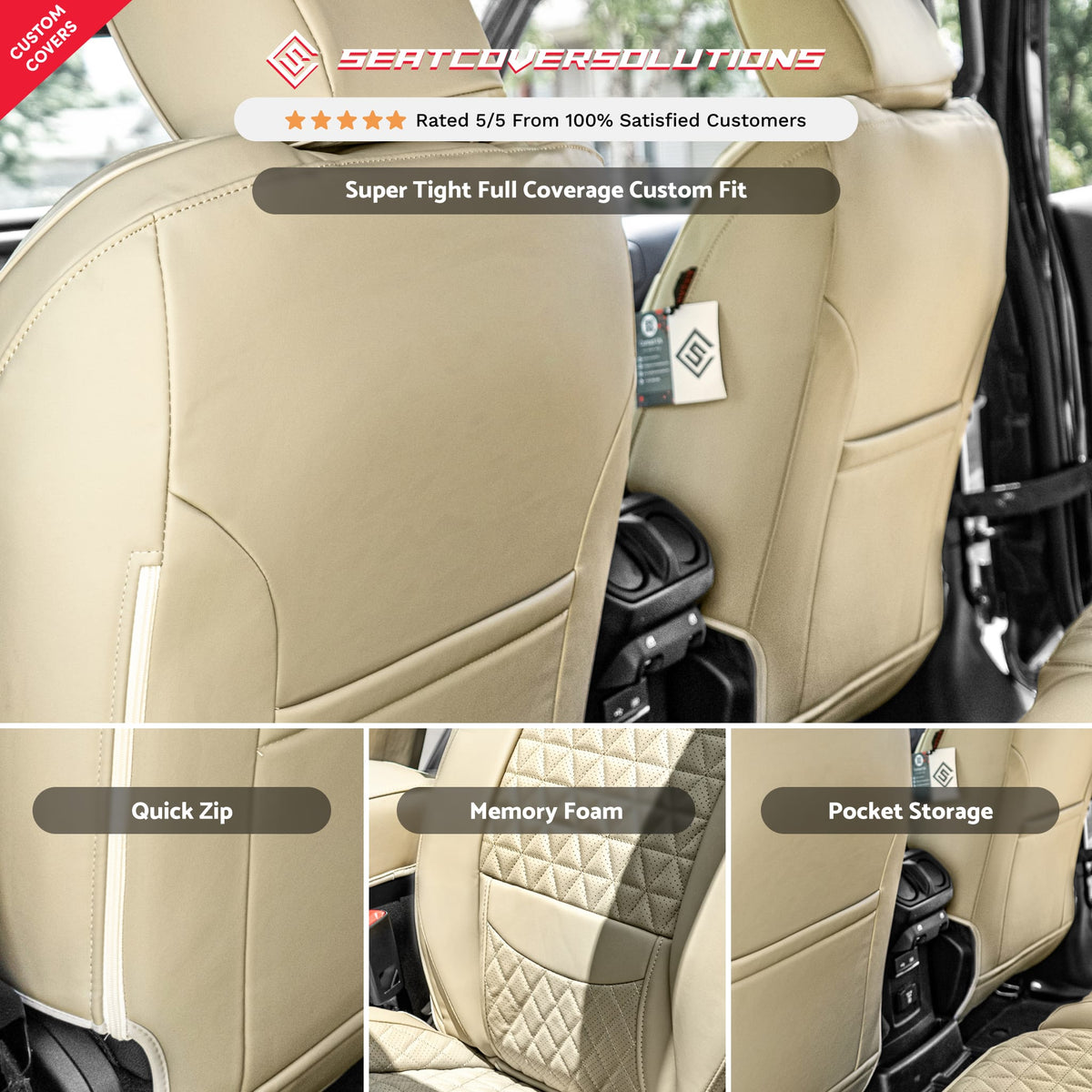 Custom Luxury Seat Covers