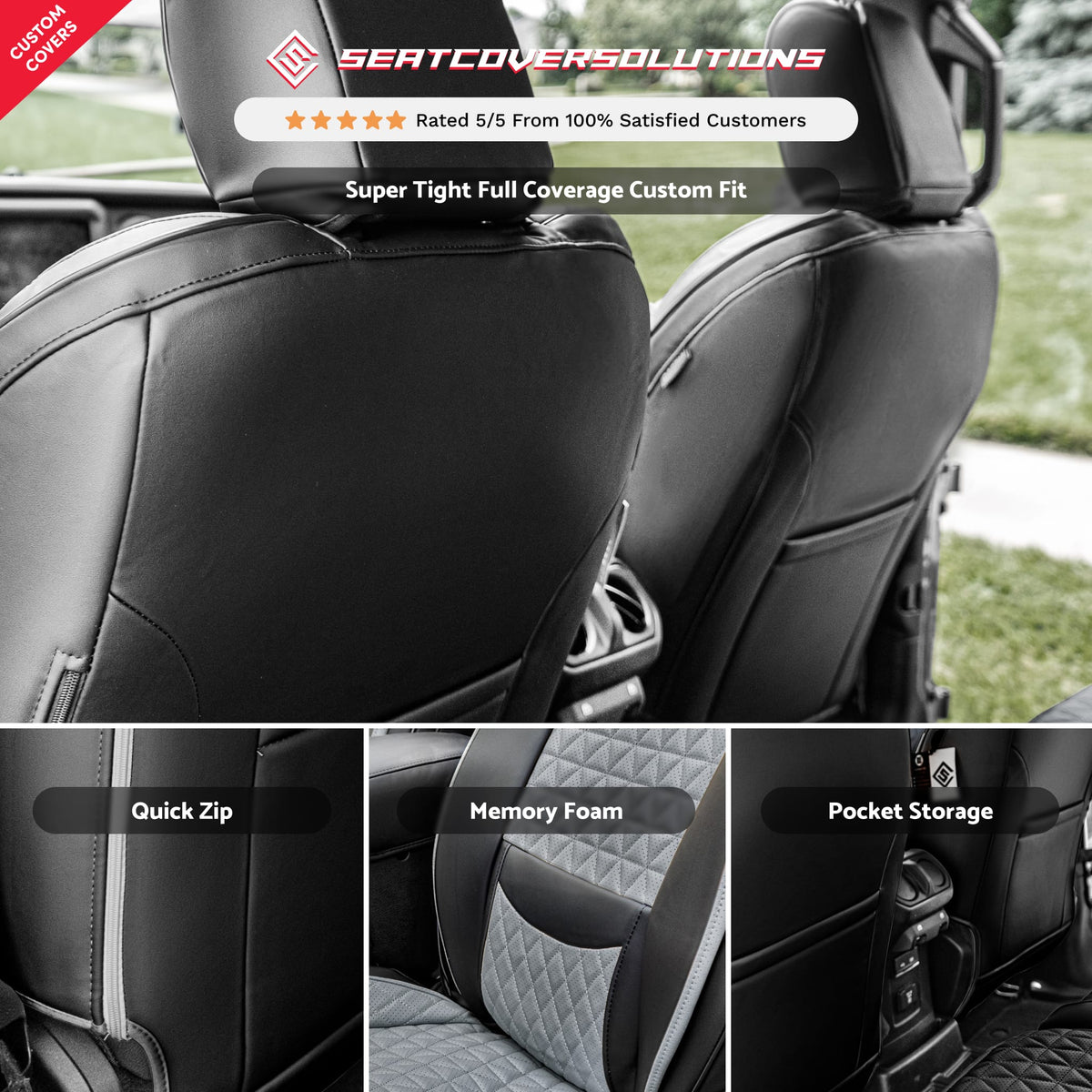 Custom Luxury Seat Covers