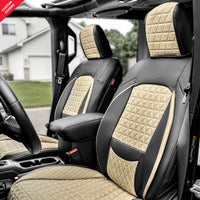 Black & Beige