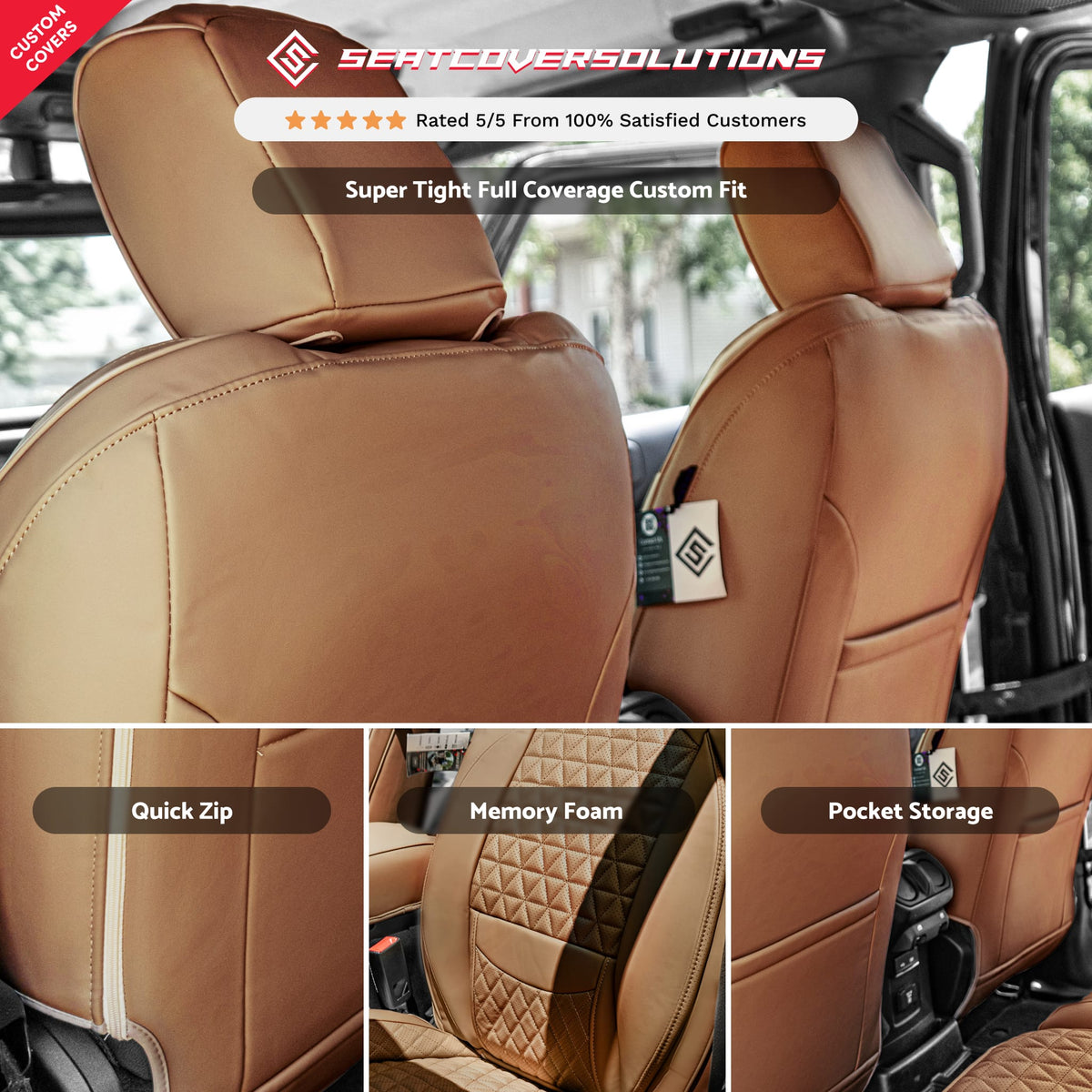 Custom Luxury Seat Covers